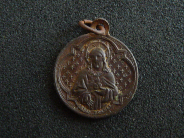 Médaille Jésus / Marie - fin XIXème P1100918