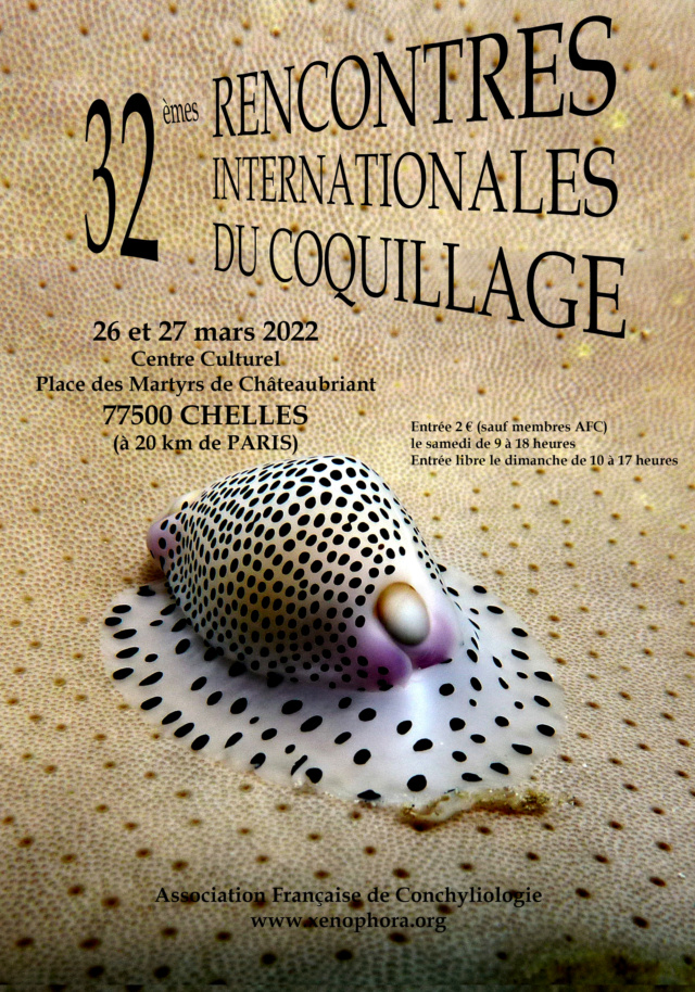32 èmes Rencontres Internationales du coquillage- 26&27 Mars 2022 Affich18