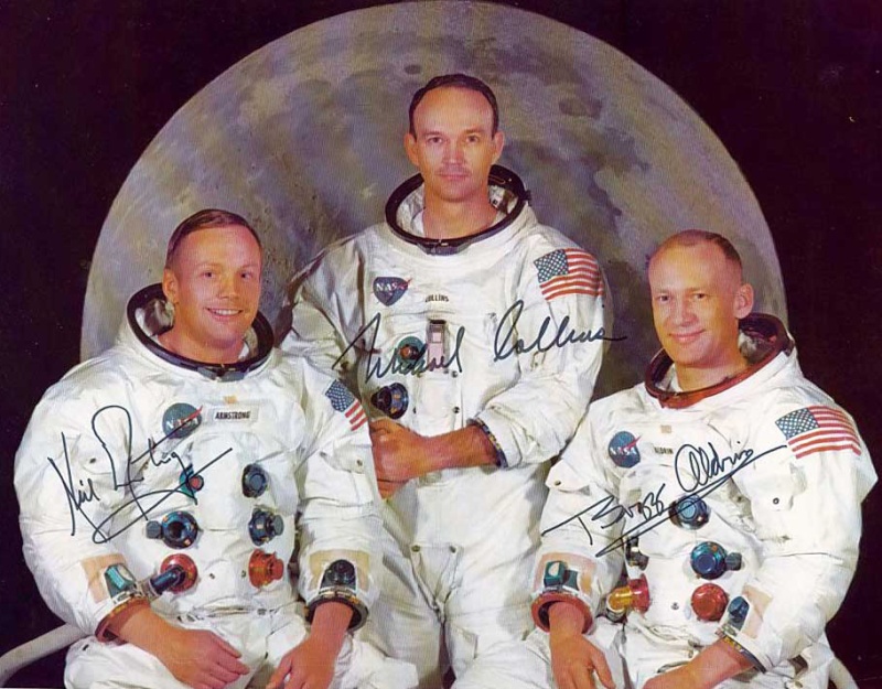 Autopen - Equipage Apollo 11 (Armstrong - Aldrin - Collins) Apollo21