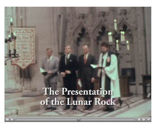 APOLLO 11 - Apollo 11 Moon Rock - Pierre Lunaire - National Cathedral de Washington DC Captur15