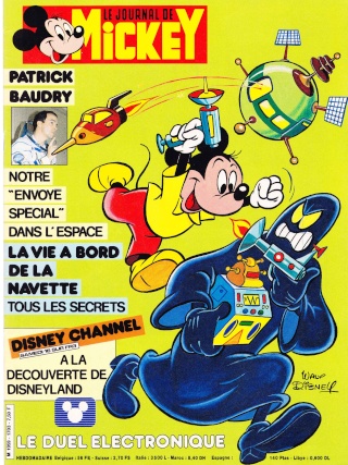 Les vols habités français et le Journal de Mickey Sts-5110