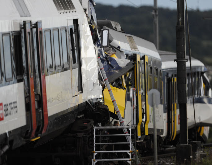Accident Ferroviaire Suisse Romande Afp10