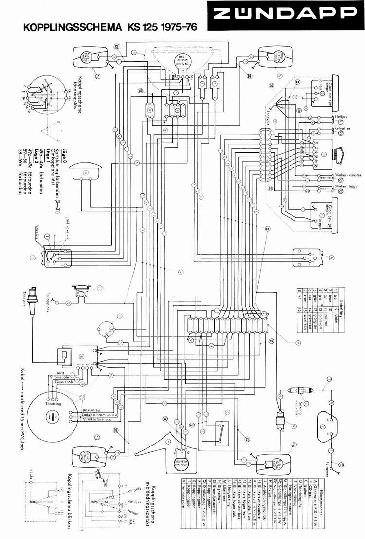 Shema electrique  125wc10