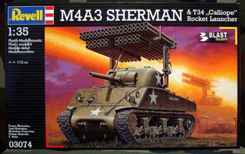 1/35 Revell M4A3 SHERMAN CALLIOPE -TERMINE- Rev30710