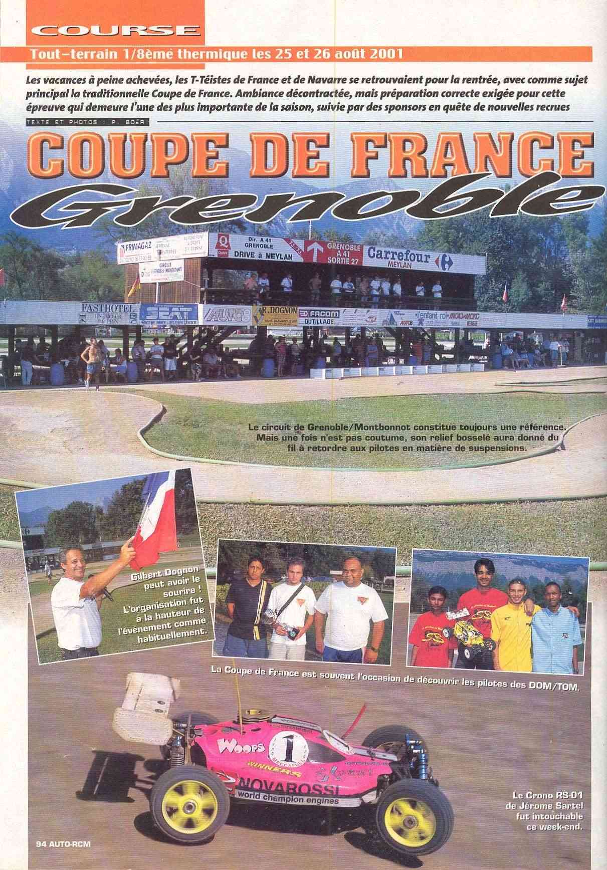 TT 1/8 4x2 Coupe de France 2001  Grenob11