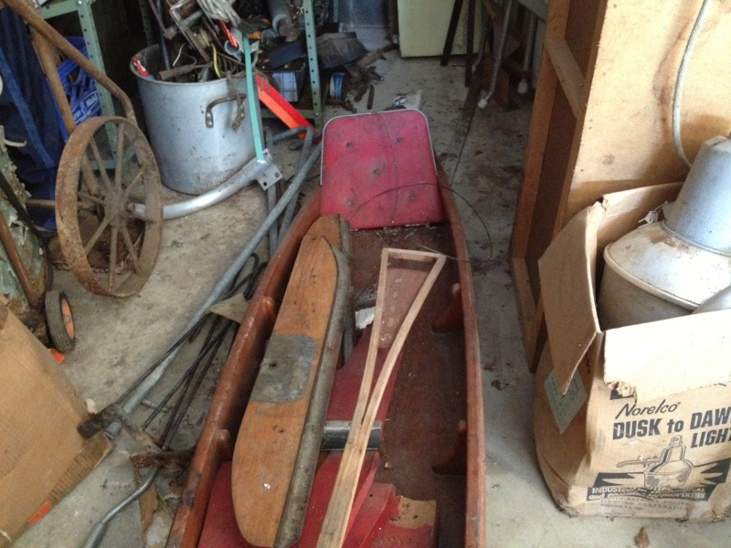 NEWBIE found this treasure in storage unit. What Ice Boat is this? Boat110