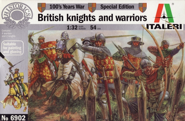 Italeri. Les chevaliers anglais et français dans la guerre de 100 ans. Britis10