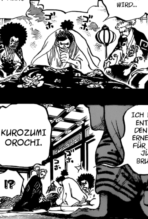 One Piece Kapitel 965: Die Kurozumi Clan Verschwörung Hinwei11