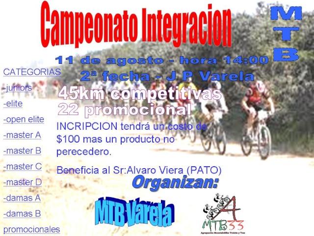 2°  Fecha del Campeonato Integracion 10007210