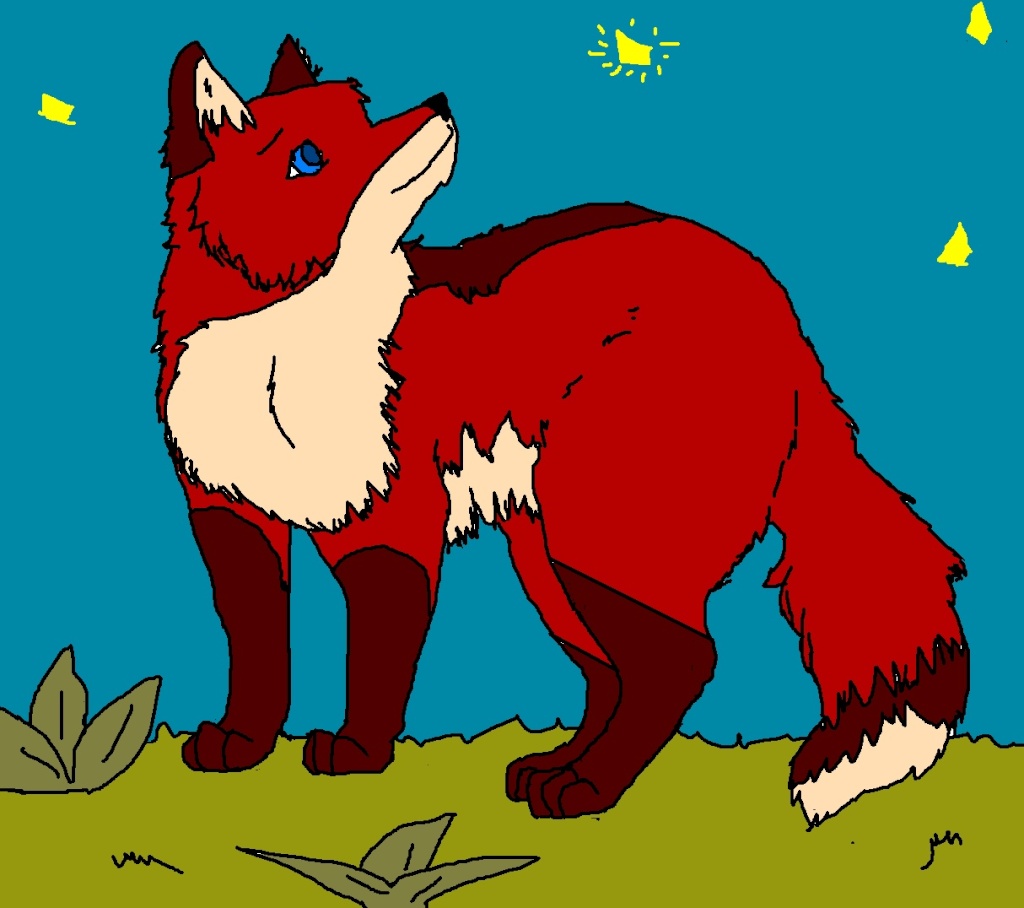 More Digital Drawings Fox_3_10