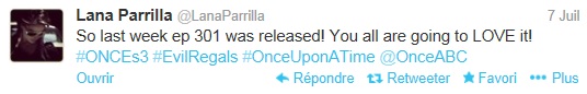 Saison 3  de Once Upon a Time : news et spoilers !! Tweete11