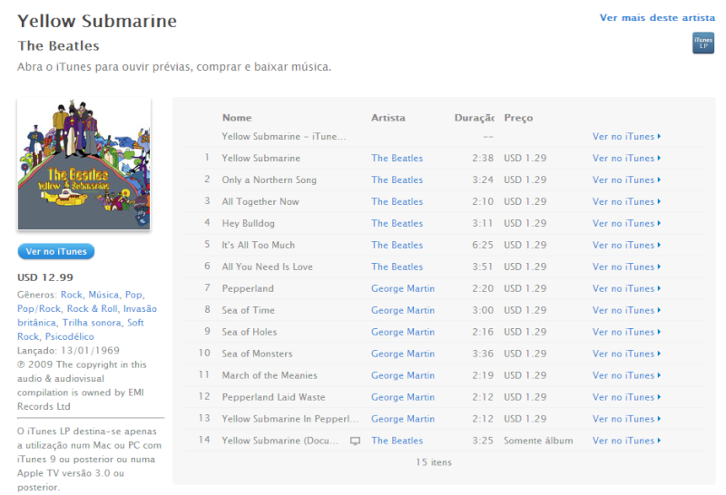 The Beatles - Yellow Submarine [iTunes Plus AAC M4A + LP] Screen47