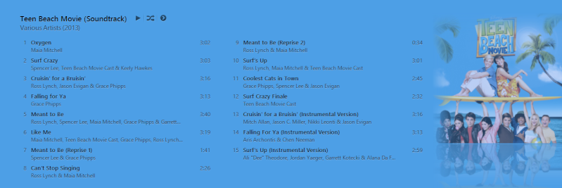 Various Artists - Teen Beach Movie (Soundtrack) [iTunes Plus AAC M4A] Screen53