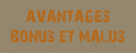 III. Avantages, Bonus et Malus Avanta10