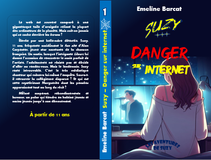 nouvelle couv Tome 1 Suzy - Danger sur internet Couv_t11