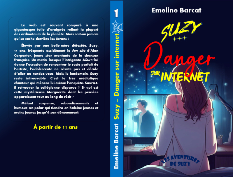 nouvelle couv Tome 1 Suzy - Danger sur internet Nvelle10