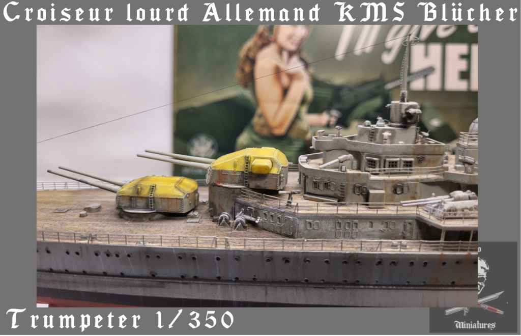 Croiseur KMS Blücher [Trumpeter 1/350°] de Geo 6679 02-0211