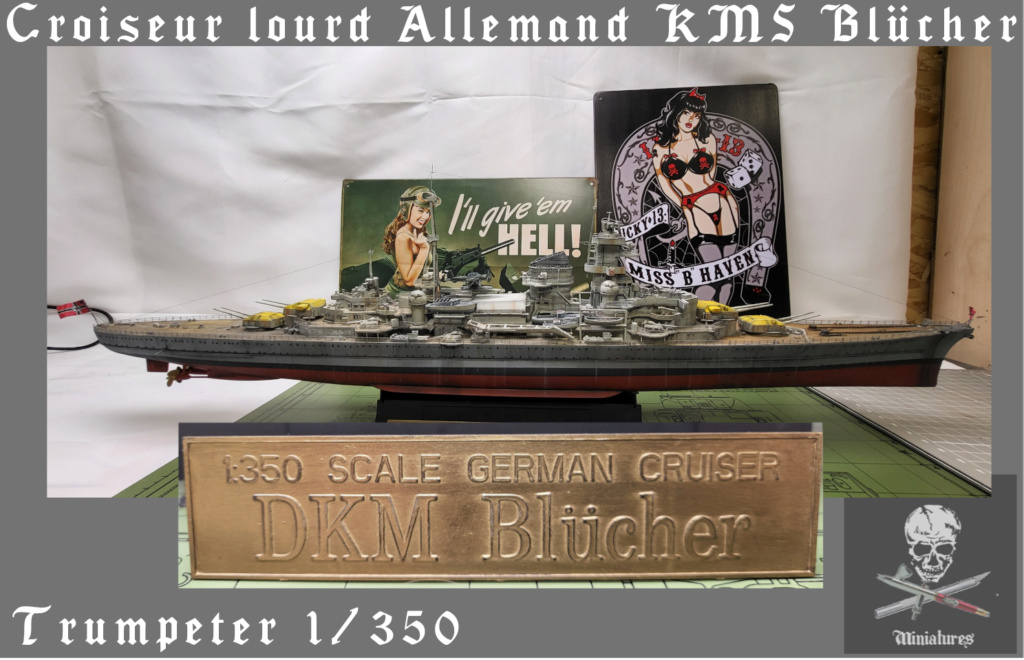 Croiseur KMS Blücher [Trumpeter 1/350°] de Geo 6679 02-0411