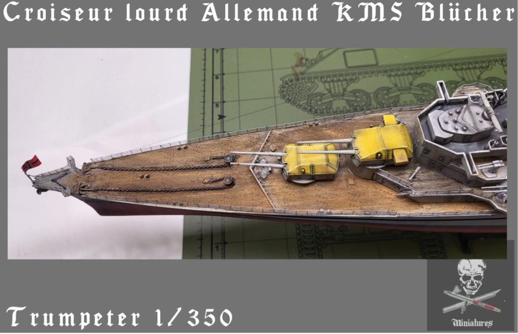 Croiseur KMS Blücher [Trumpeter 1/350°] de Geo 6679 02-0711