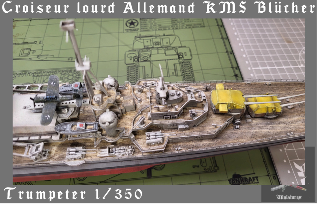 Croiseur KMS Blücher [Trumpeter 1/350°] de Geo 6679 02-0911