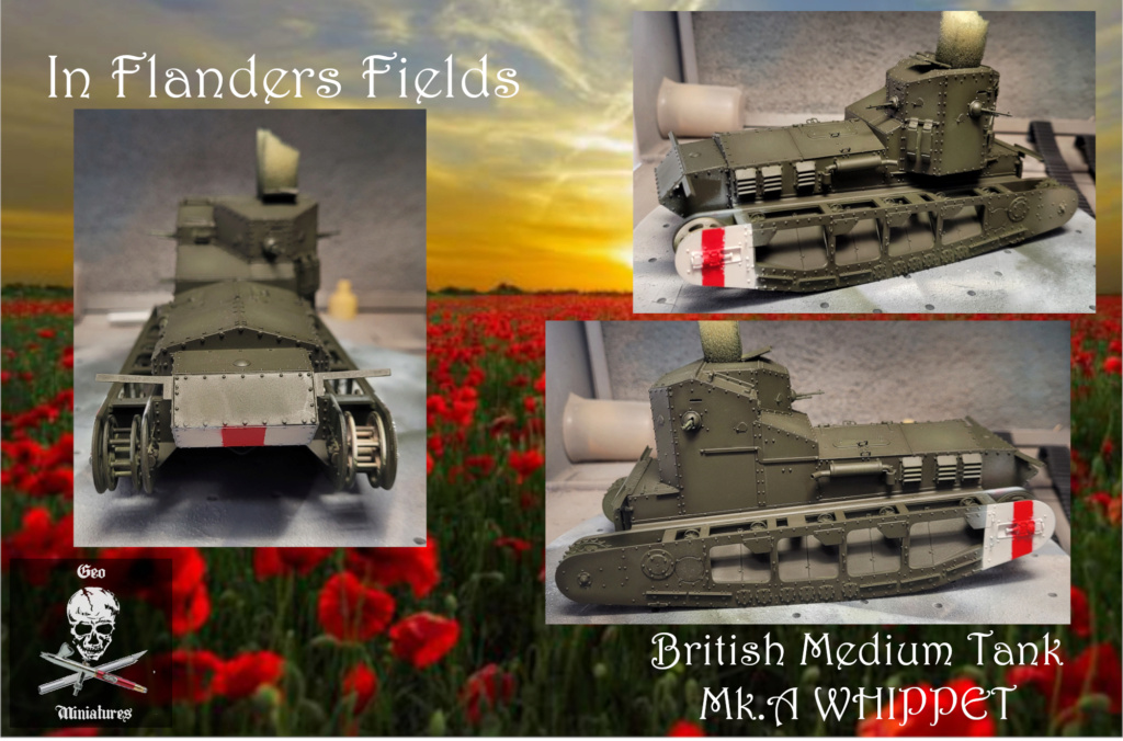 British Medium Tank Mk.A Whippet [Meng 1/35°] de Geo 6679 11-210