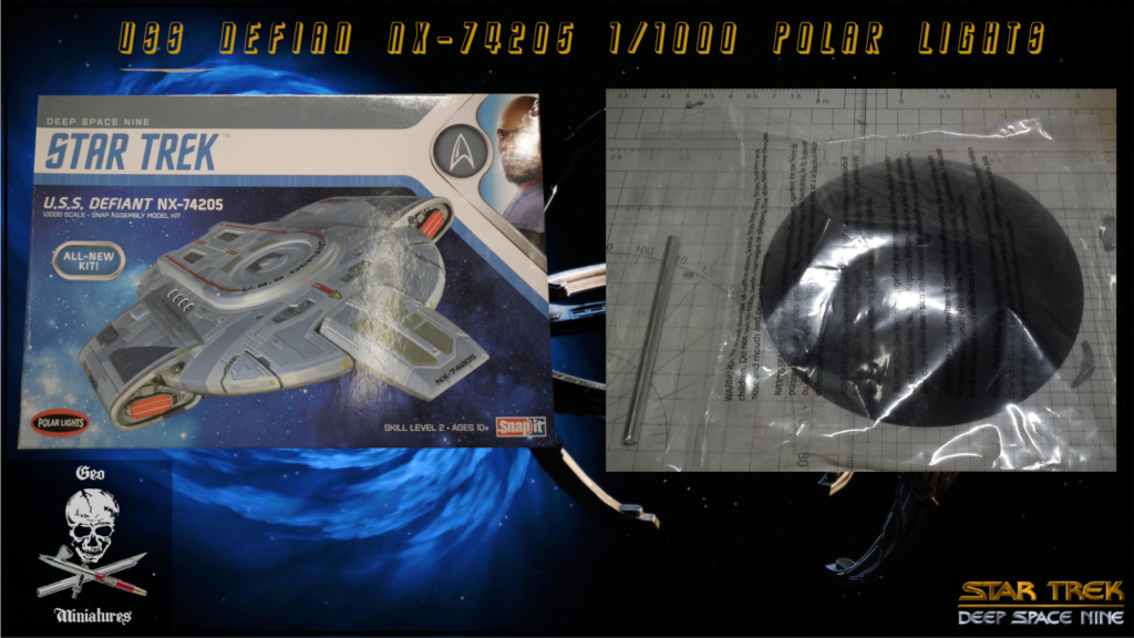 Star Trek USS Defian [easyclick Polar Lights 1/1000°] de Geo 6679 13-0111