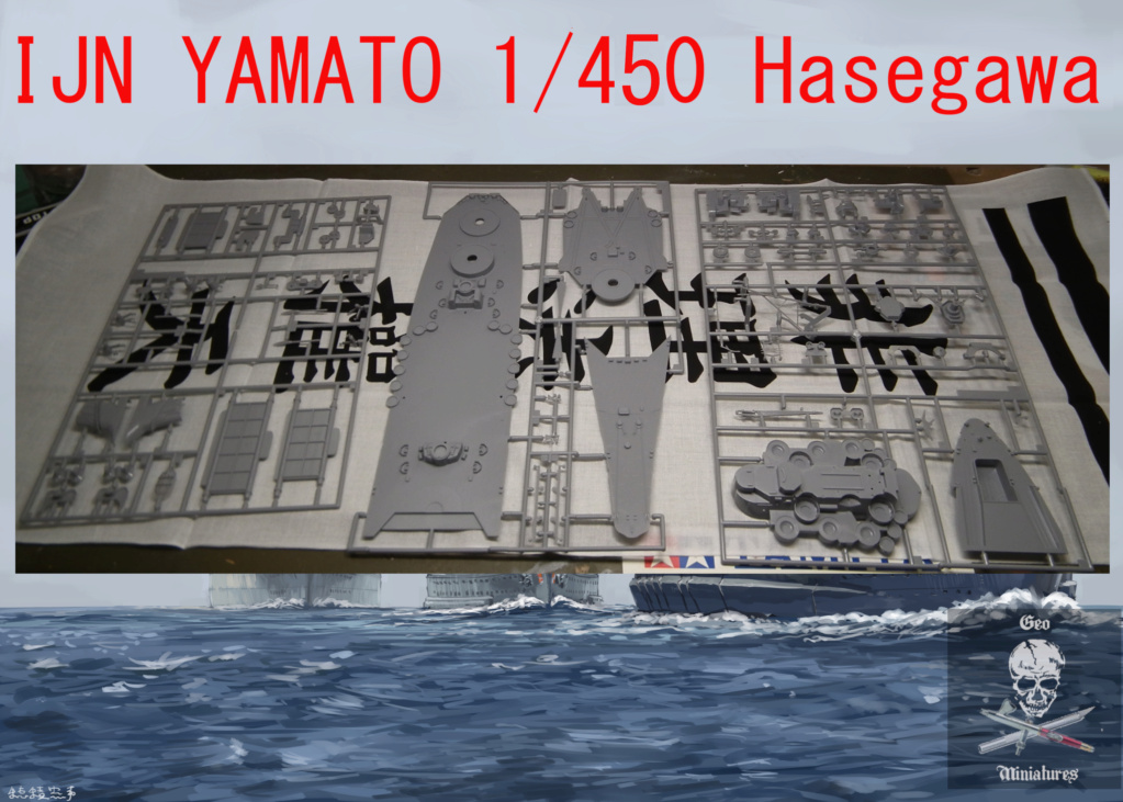IJN Yamato 1/450 Hasegawa par Geo 6679 20-0710