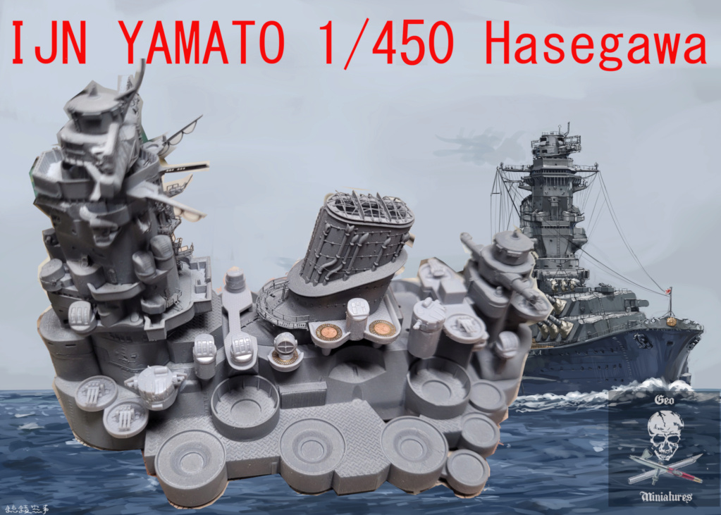 IJN Yamato [Hasegawa 1/450°] de Geo 6679 23-0412