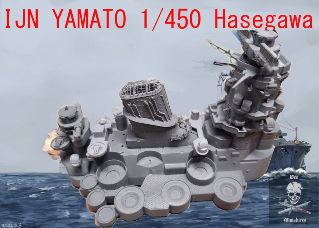 IJN Yamato [Hasegawa 1/450°] de Geo 6679 23-0510