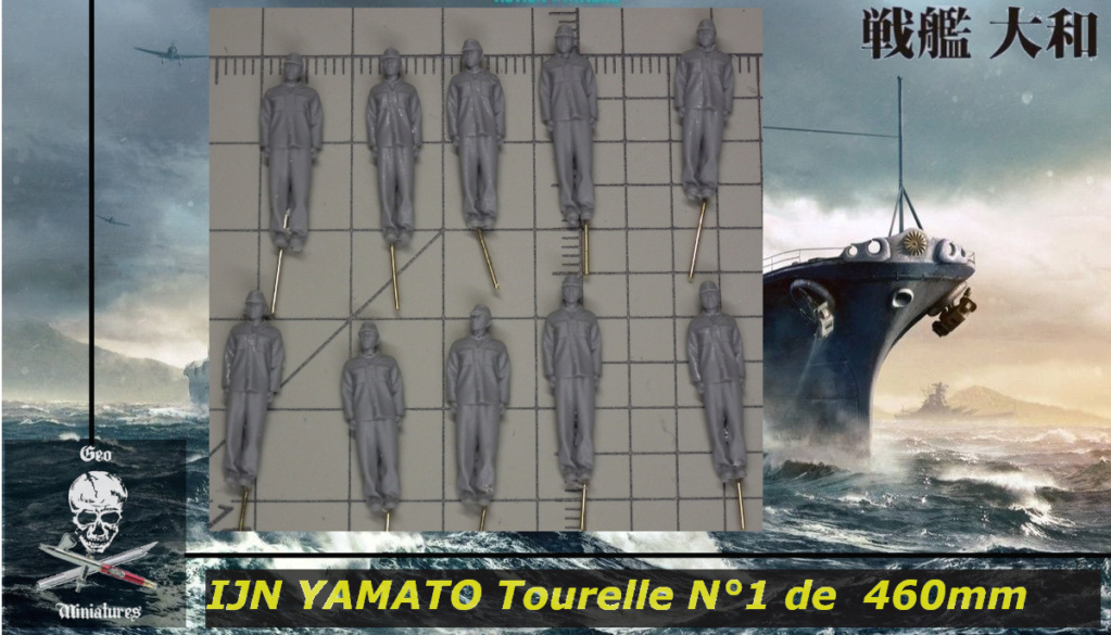 IJS Yamato : Tourelle armement principal de 46cm [Takom 1/72°] de Geo 6679  24-0111
