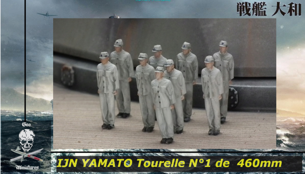 IJS Yamato : Tourelle armement principal de 46cm [Takom 1/72°] de Geo 6679  24-0311