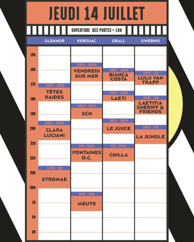 horaires - Les horaires des concerts Jeudi_10