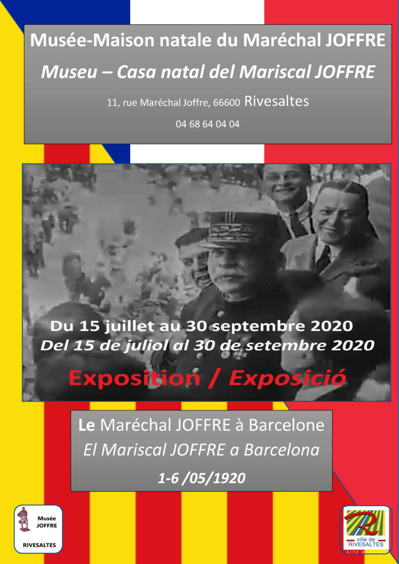 Musée Joffre / Exposition temporaire:  Le Maréchal Joffre à Barcelone Affich10