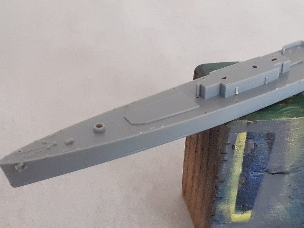 Premier rôle à Guadalcanal - USS Fletcher DD-445 (Tamiya 1/700) 20201546