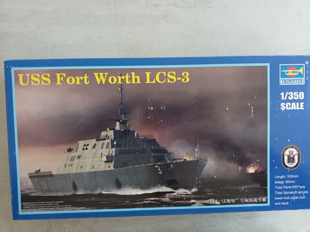 USS Fort Worth LCS-3 - Patrouilleur devenu frégate [Trumpeter 1/350°] de Canard 20230598