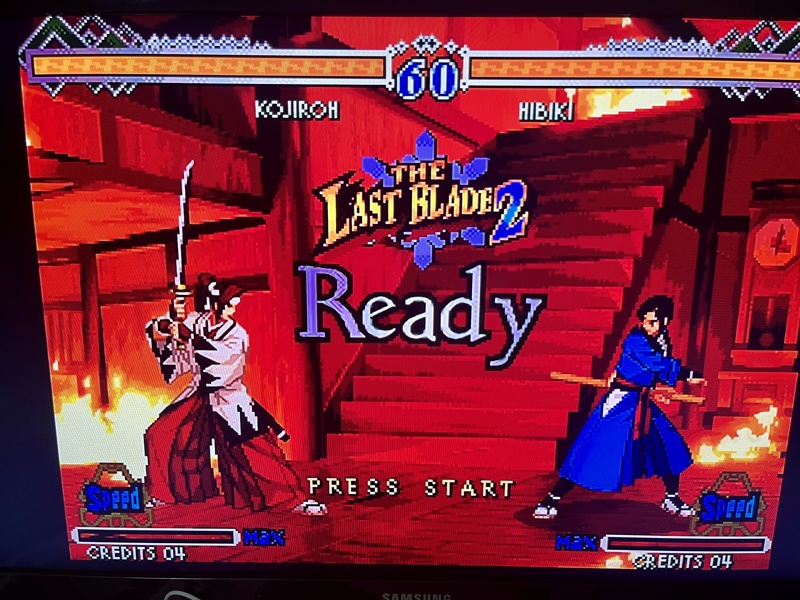 [VDS] console neogeo aes jap 3-6 unibios4 + full bypass avec LM1881 + 2 sticks pro + alim 2A + câble RGB Img_4016