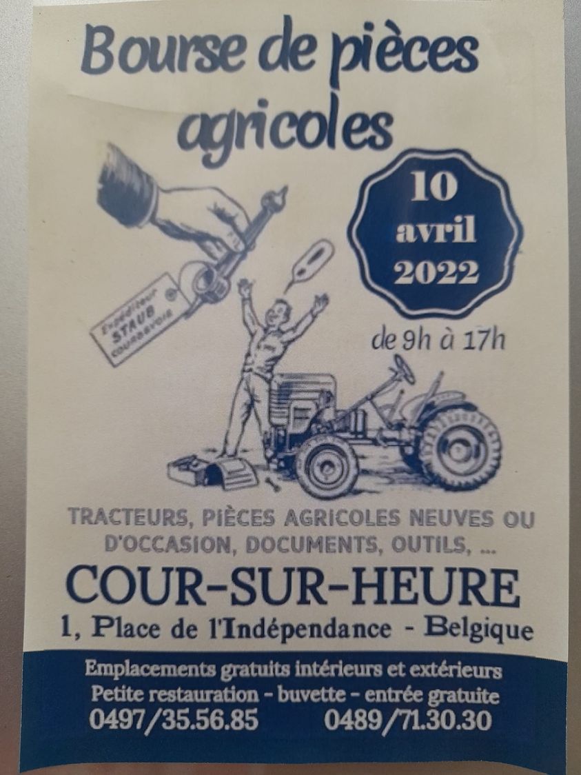 2022/04/10 : bourse de pièces agricoles à Cour-sur-Heure (B) Cour_s10