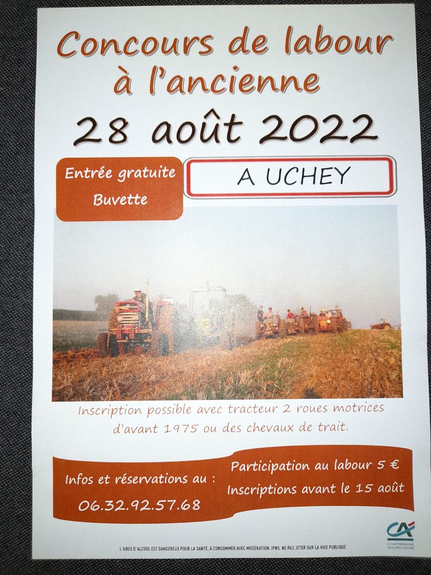 2022/08/28- Uchey (Côte d'Or ?) Labour à l'ancienne (21) Fete_u10