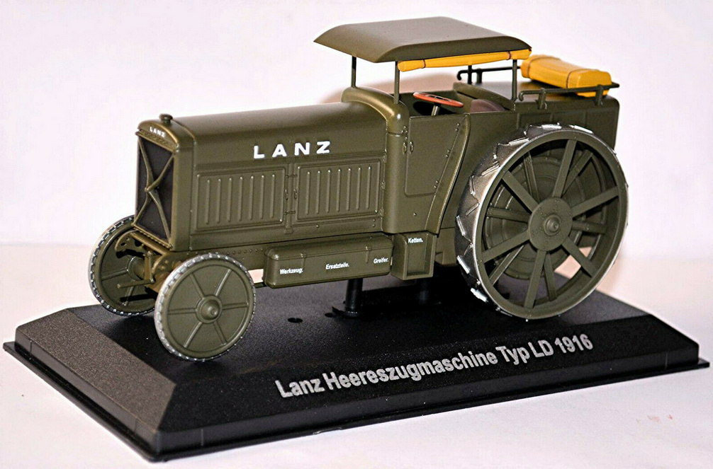 Le matériel motorisé dans l'armée allemande pendant la Grande guerre Lanz_110