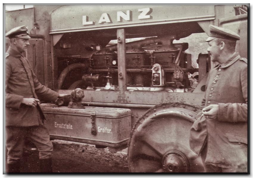 Le matériel motorisé dans l'armée allemande pendant la Grande guerre Lanz_z11