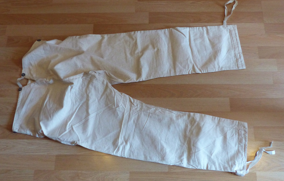 pantalon blanc allemand P110