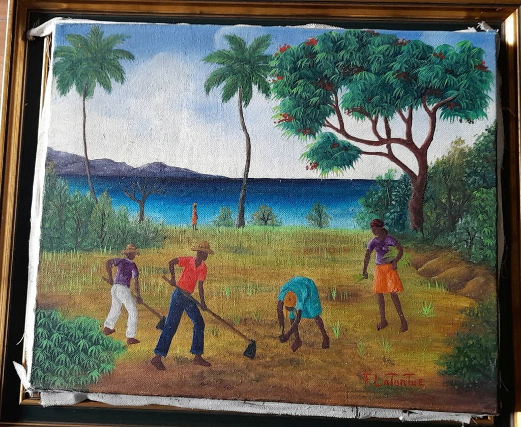 Tableau Haïti Franklin la Totue Th110