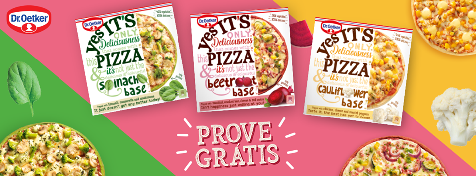 Amostras Prove Grátis -   Pizza Dr Oekter -  44054610