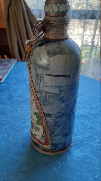Mi botella con falso marmolado 20220612