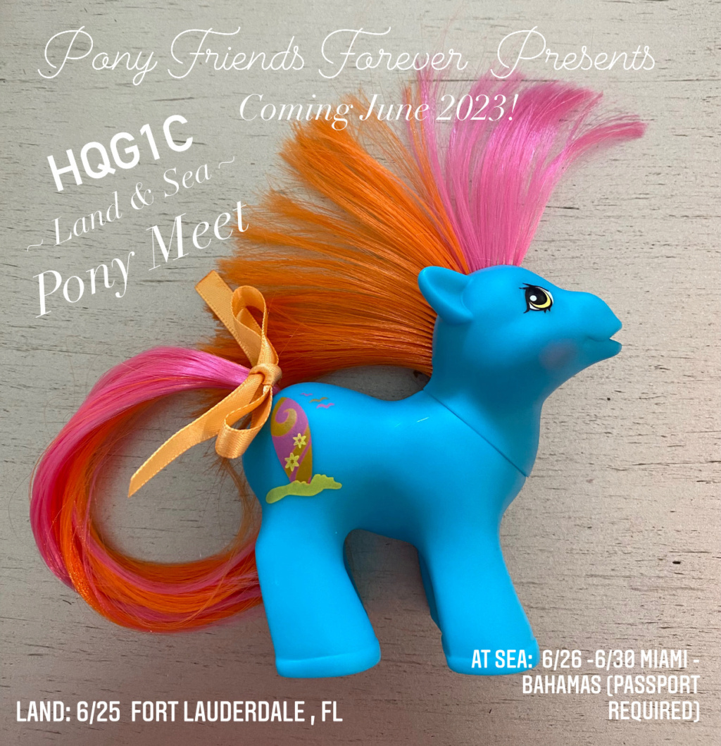 HQG1C Land & Sea - Pony Meet - By Pony Friends Forever June 2023! Cf65f210