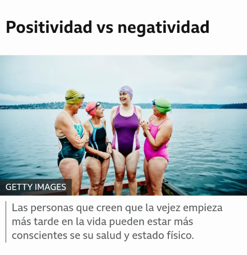 Los beneficios de creerte más joven de lo que eres: Positividad vs. Negatividad Scree588