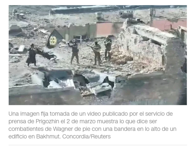 La batalla por Bakhmut aplasta a los mercenarios de Wagner y reduce a su notorio líder Scree756