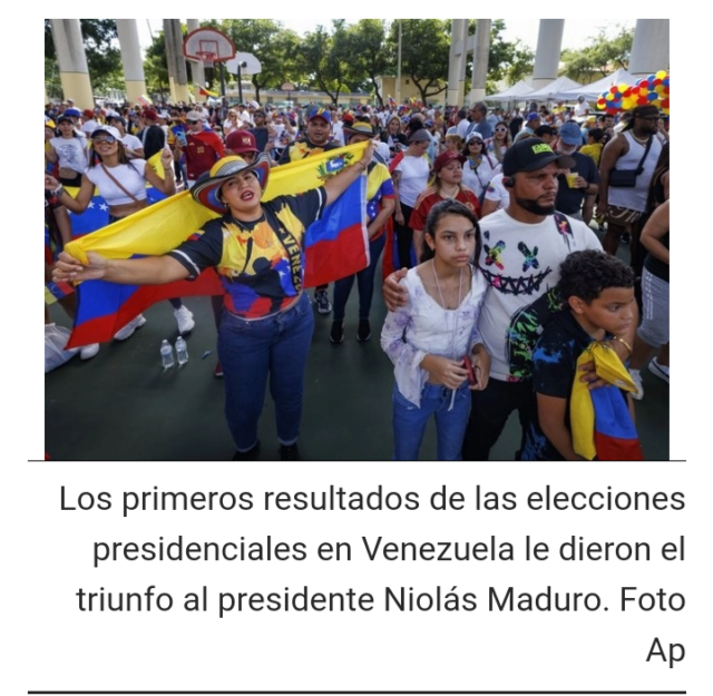 Nicolás Maduro gana elección presidencial en Venezuela Scree888