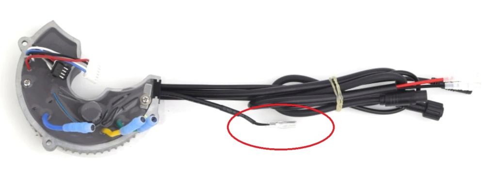 Bafang central BBS02B y cables de 6v para luces Firesh10