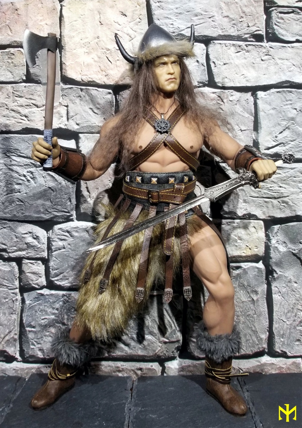 fantasy - Conanesque: A Fantasy Warrior Kitbash (update 5: February 2020) Conane10